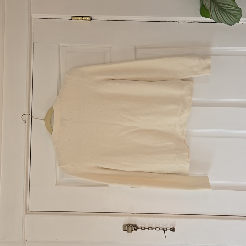 Francine V-Neck Button Front Cozy Cardigan - Picture 6 of 7